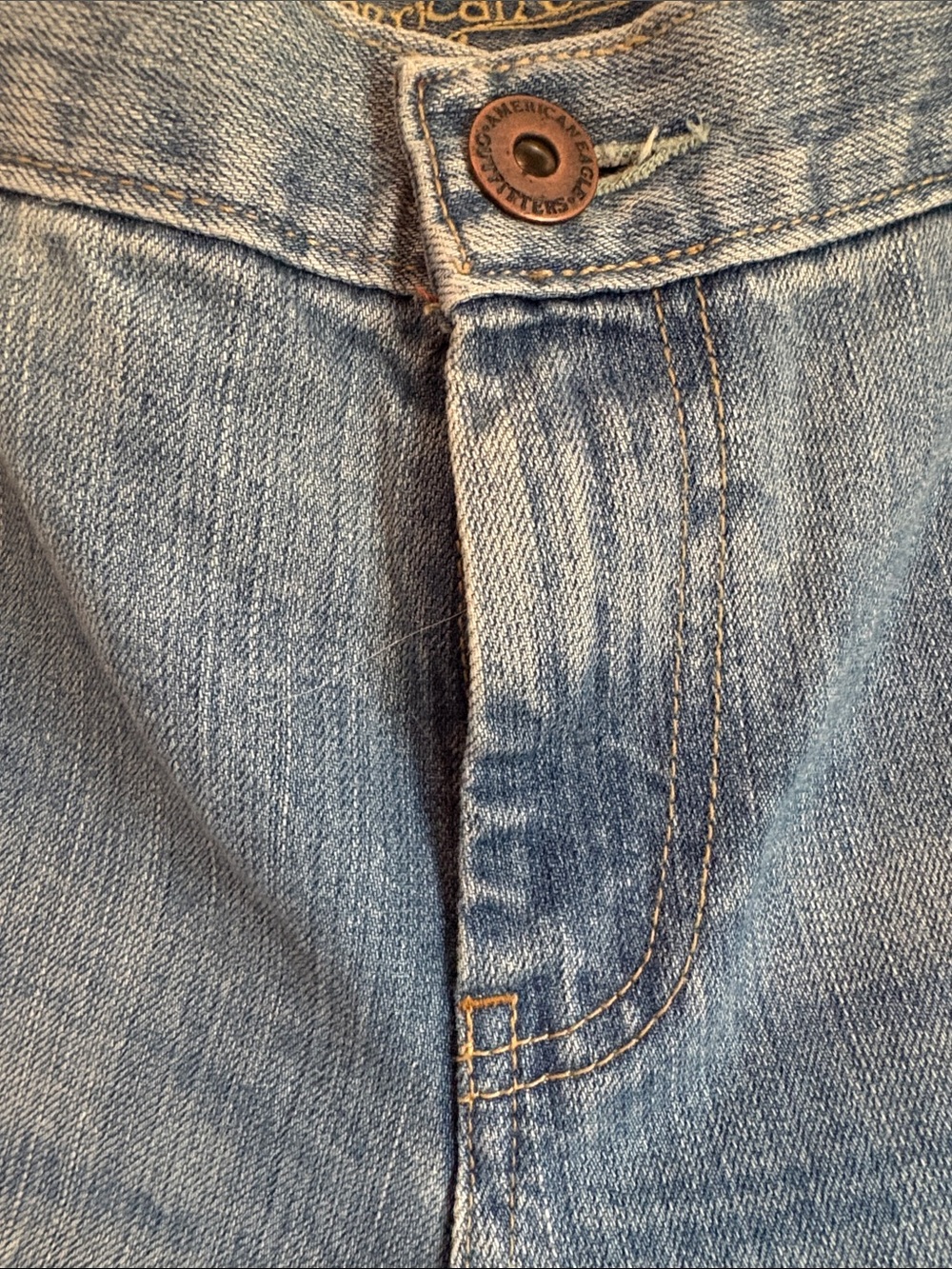American Eagle Vintage Y2K Hipster Low Rise Bootcut Jeans - 14 Short/Petite NWT - Picture 7 of 16